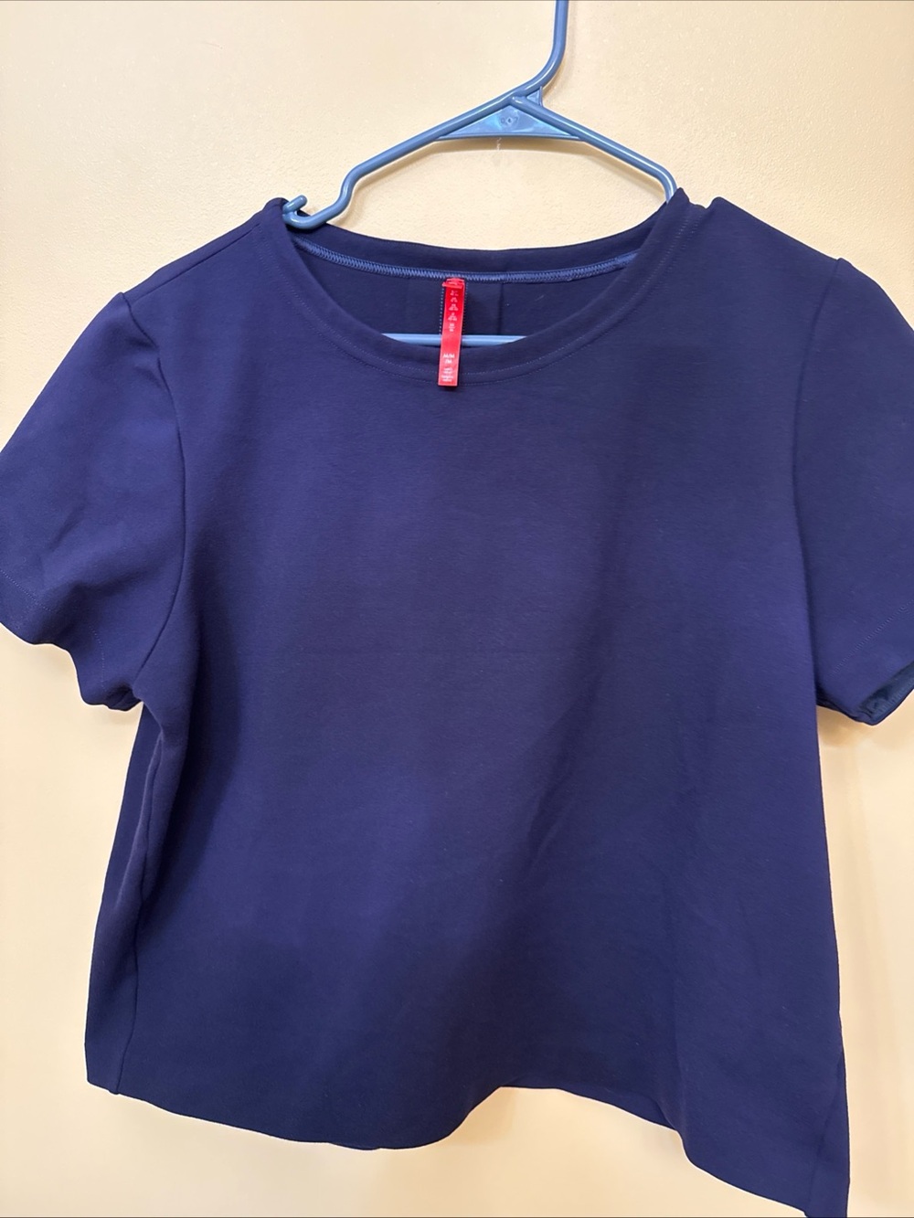 SPANX navy Crewneck Tee